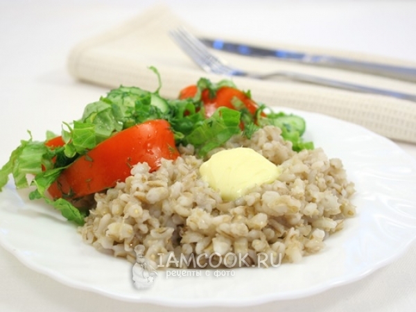 Перловая каша на воде в мультиварке, рецепт с фото