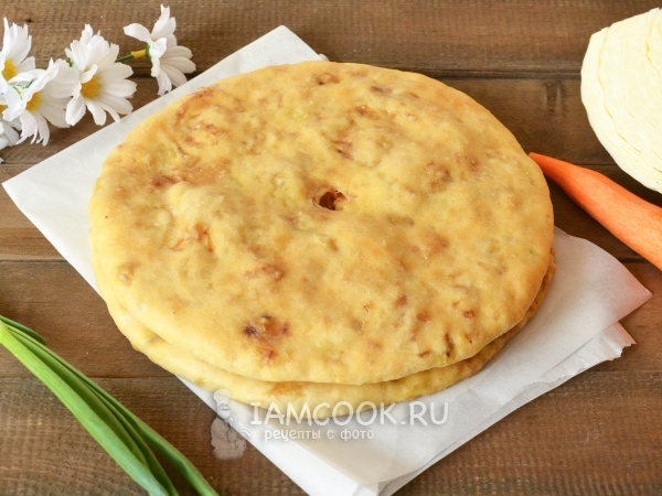 Постный осетинский пирог, рецепт с фото