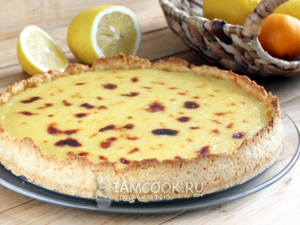 Лимонный торт, рецепт с фото