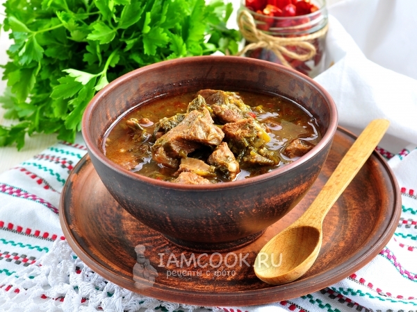 Чакапули, рецепт с фото