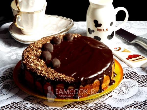 Бостонский кремовый торт, рецепт с фото