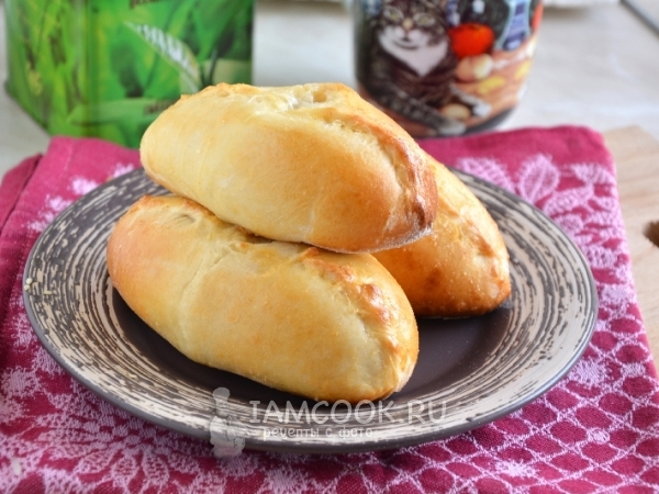 Расстегаи с белой рыбой и сливочным маслом, рецепт с фото