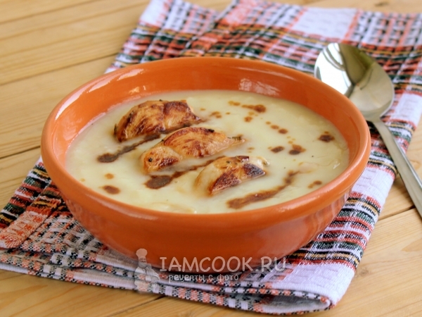 Суп пюре из спаржи, рецепт с фото