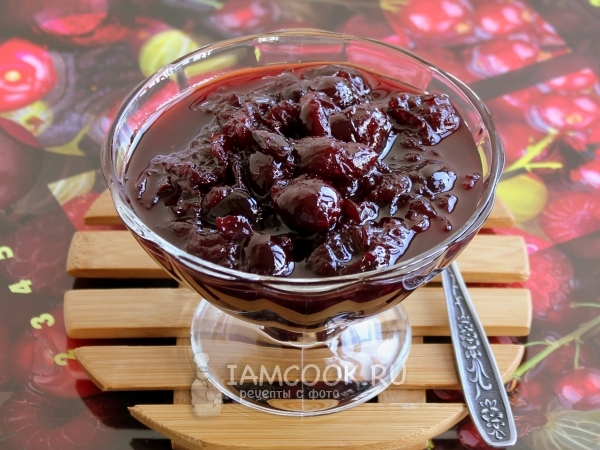 Варенье из замороженной вишни в хлебопечке, рецепт с фото