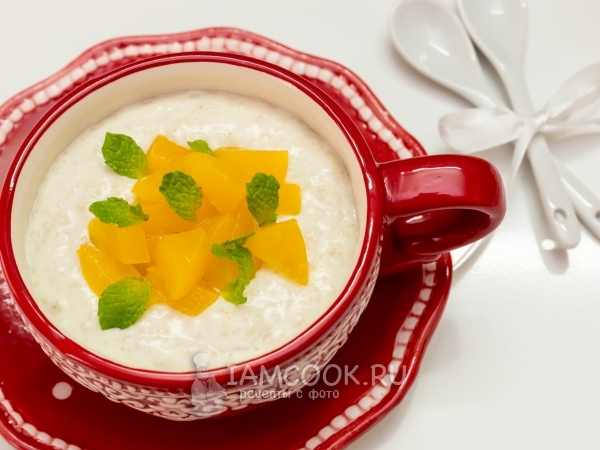 Овсянка на молоке, рецепт с фото