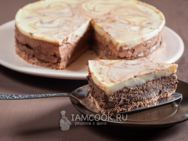 Торт «Три шоколада», рецепт с фото