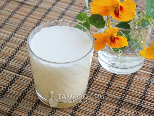 Коктейль из сыворотки, рецепт с фото