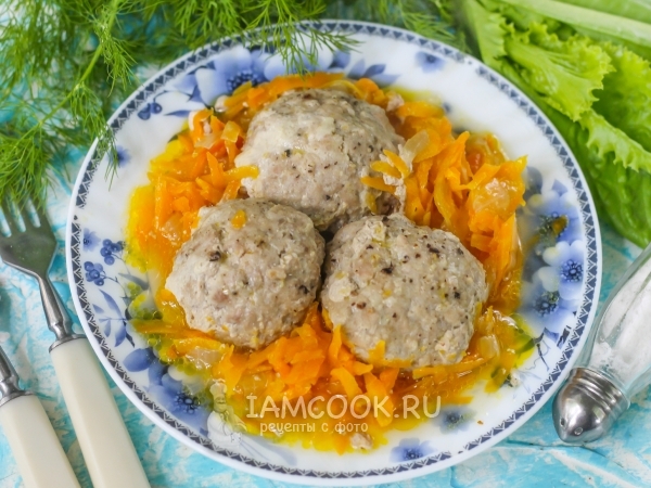 Детские тефтели с подливкой, рецепт с фото