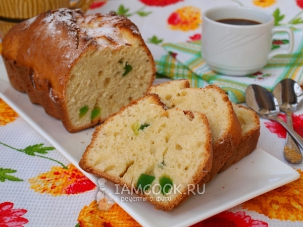 Кекс на сметане (ванильный), рецепт с фото