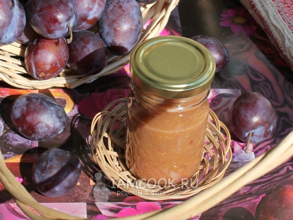 Соус «Ткемали» из слив, рецепт с фото