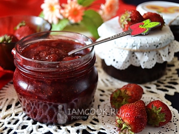 Клубничный джем в мультиварке, рецепт с фото