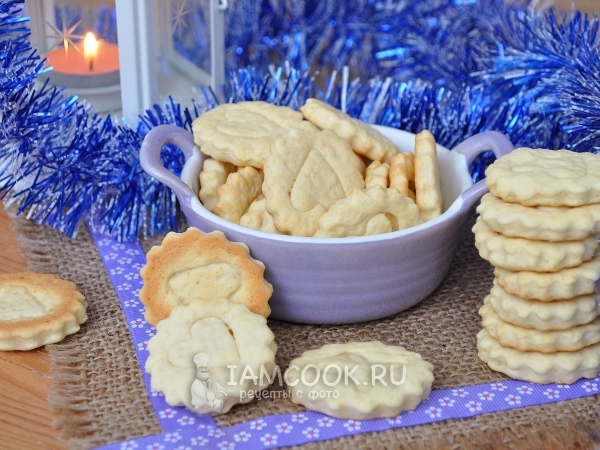 Печенье «Мария», рецепт с фото