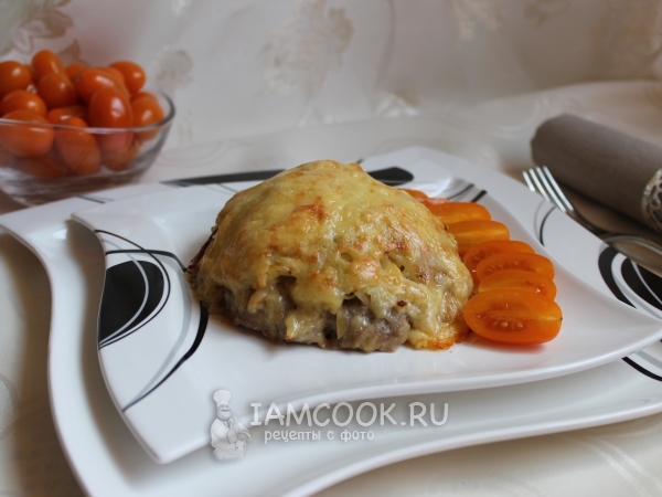 Котлета «Сугроб», рецепт с фото