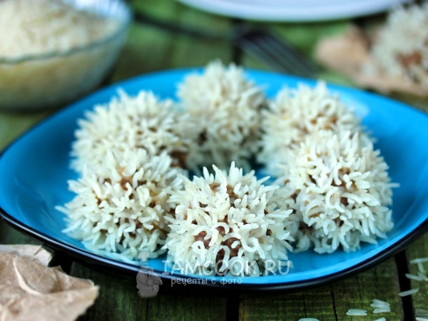 Ёжики в мультиварке, рецепт с фото