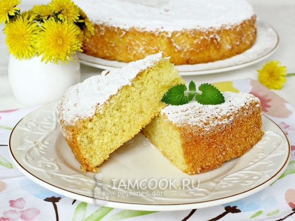 Бисквит «Маргарита», рецепт с фото
