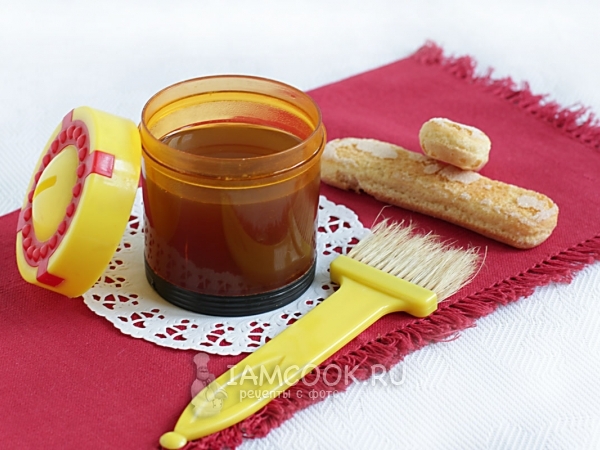 Пропитка для бисквита с ликёром, рецепт с фото