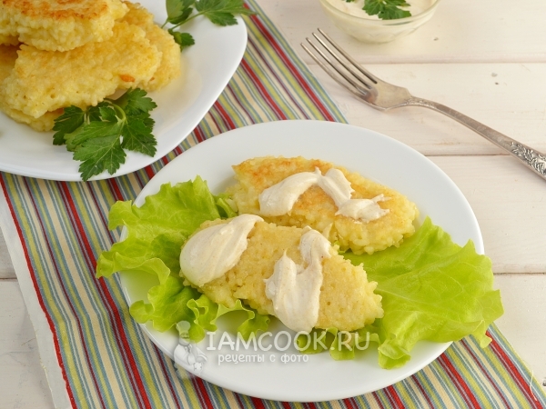 Рисовые биточки, рецепт с фото