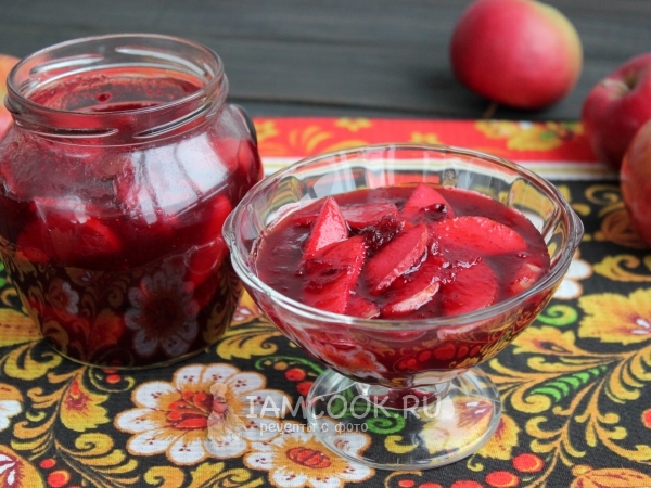 Варенье из брусники с яблоками, рецепт с фото