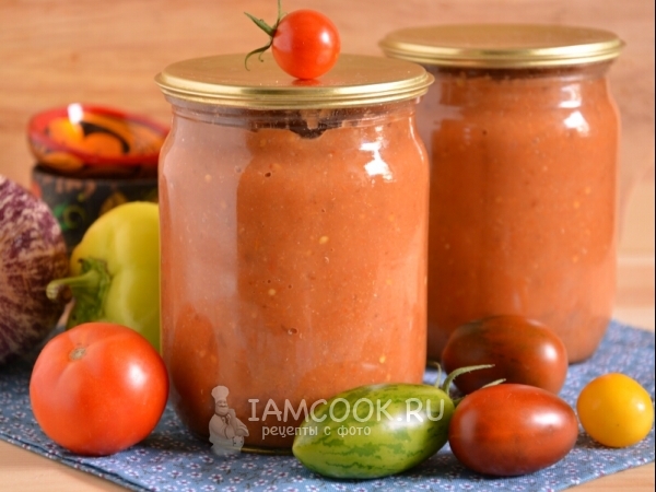 Лютеница болгарская, рецепт с фото