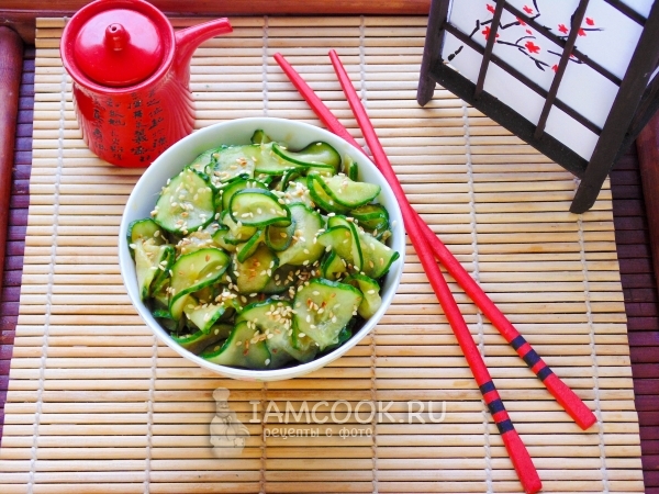 Суномоно – японский салат из огурцов, рецепт с фото