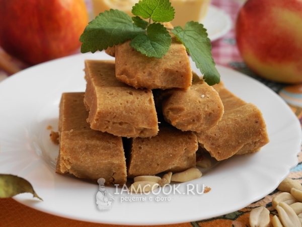 Арахисовая халва, рецепт с фото