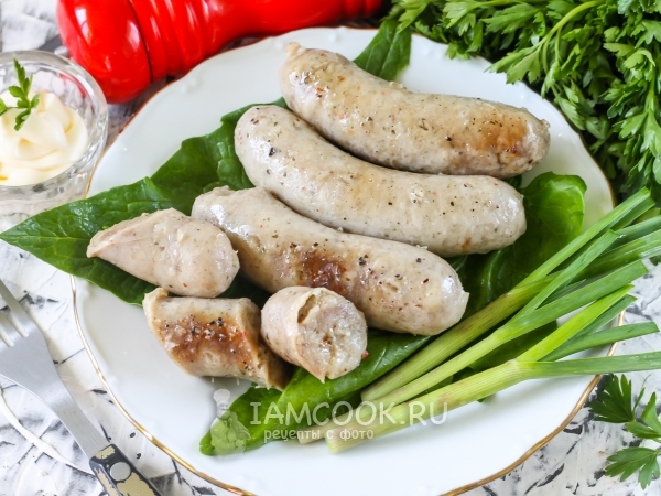 Купаты в микроволновке, рецепт с фото