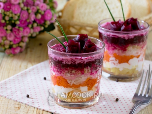 Салат овощной с редькой, рецепт с фото