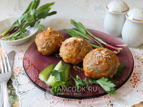 Тефтели из свиного фарша, рецепт с фото