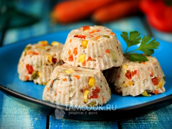 Диетические рыбные котлеты «Калейдоскоп», рецепт с фото