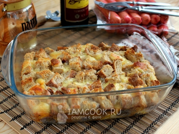 Сырная запеканка, рецепт с фото