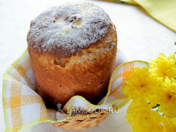 Пасхальный кекс «Весенний», рецепт с фото