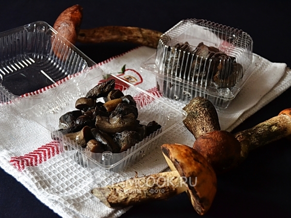 Подосиновики, замороженные на зиму, рецепт с фото