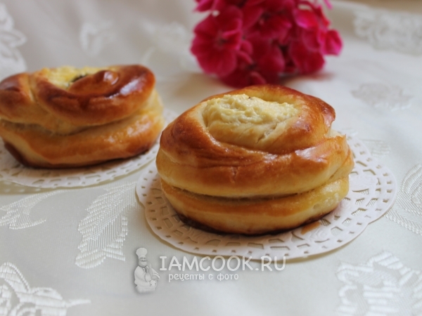 Творожные ватрушки, рецепт с фото