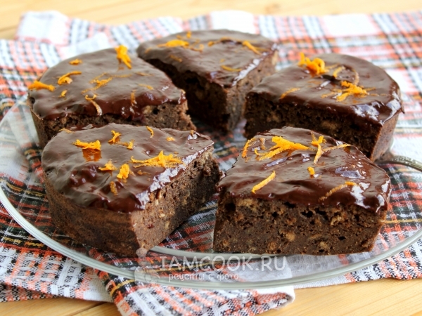 Пудинг ванильно-шоколадный, рецепт с фото