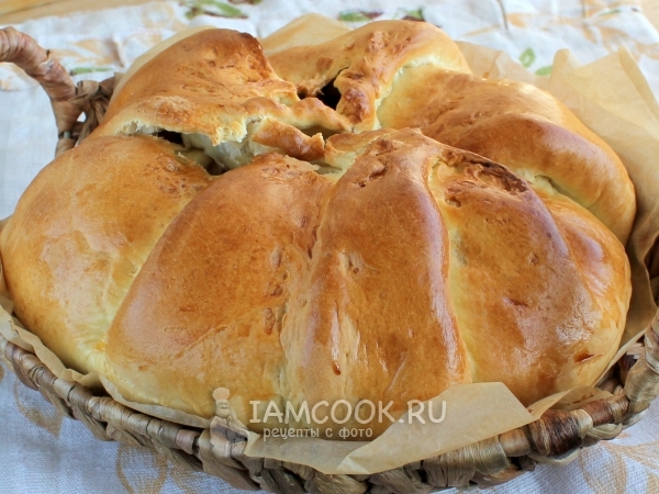 Курник с картошкой, рецепт с фото