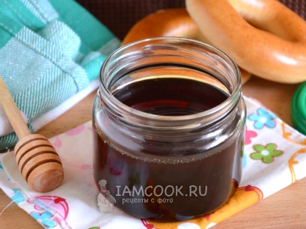 Ванильный сахарный сироп, рецепт с фото