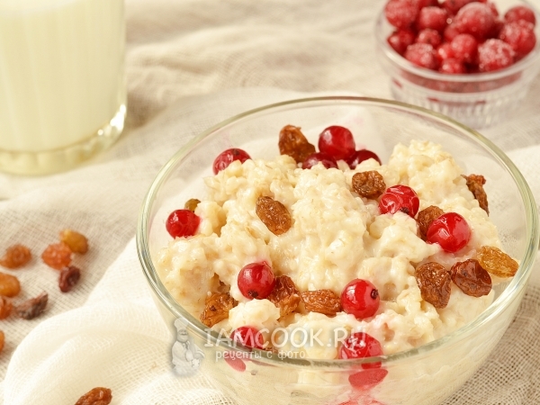 Каша на молоке в мультиварке, рецепт с фото