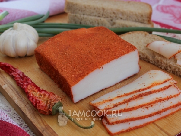 Шпик По-венгерски, рецепт с фото