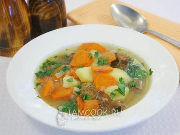 Суп «Айнтопф», рецепт с фото