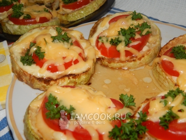 Кабачки «Светофор», рецепт с фото