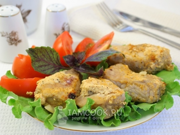 Тушеное мясо в мультиварке, рецепт с фото