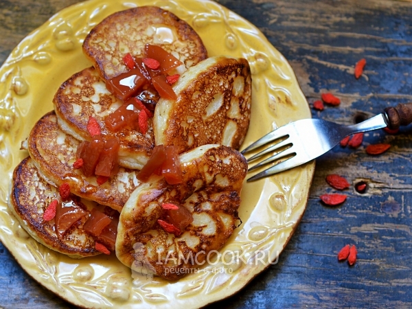 Оладьи на кефире без яиц, рецепт с фото