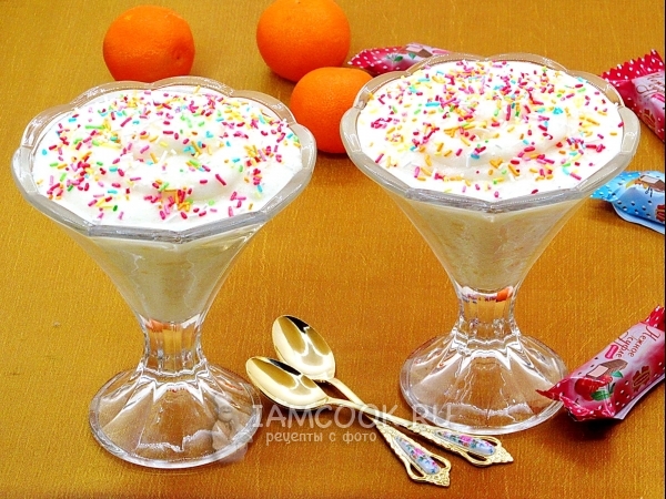 Мусс из консервированных ананасов, рецепт с фото