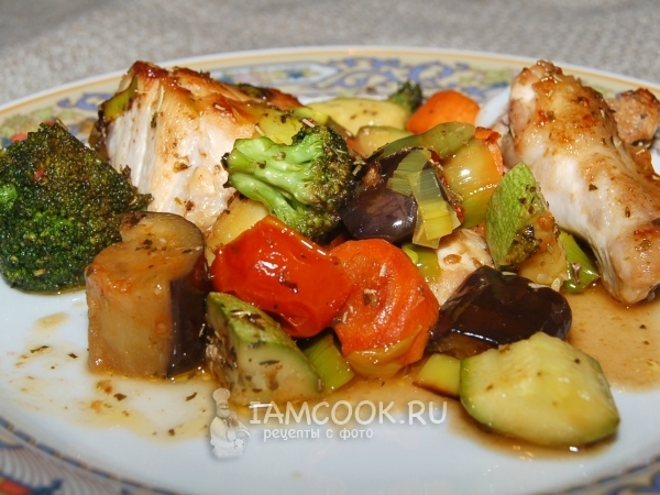 Рагу из курицы с овощами, рецепт с фото