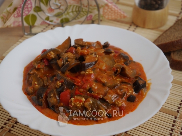 Баклажановый Паприкаш (вегетарианский), рецепт с фото