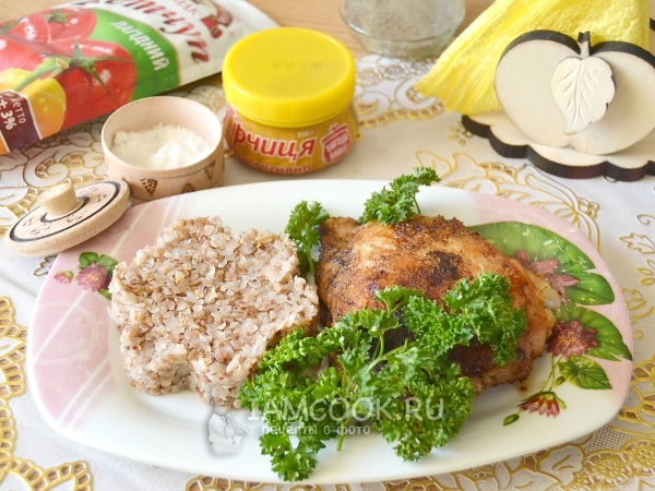 Жареная курица на сковороде, рецепт с фото