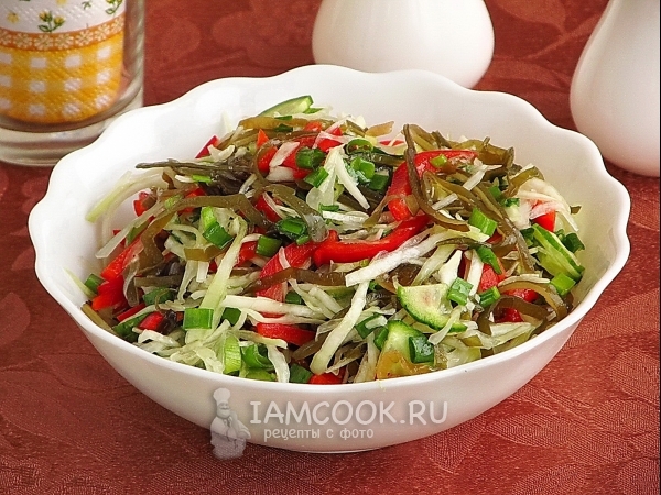 Салат «Морской мотив», рецепт с фото