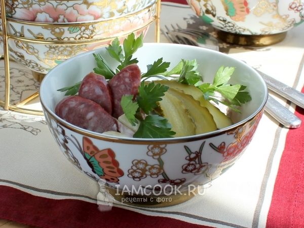 Салат «Баварский», рецепт с фото