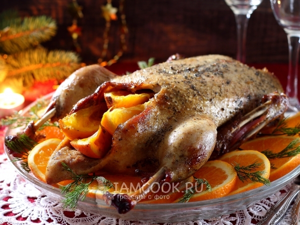 Утка в рукаве в духовке, рецепт с фото