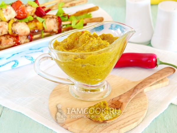 Банановый соус к мясу, рецепт с фото